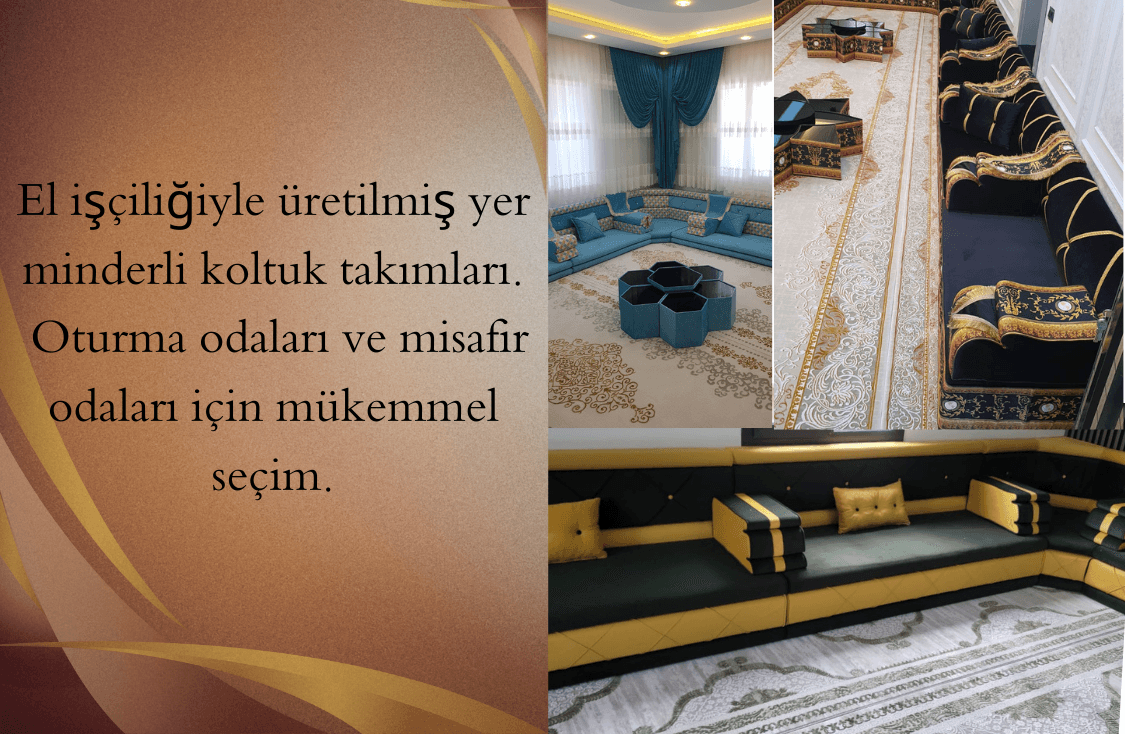 Özel Tasarım Ahşap Sedirler